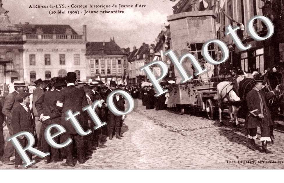 Cortege historique de Jeanne d&#039;Arc (20 mai 1909) Jeanne prisonniere