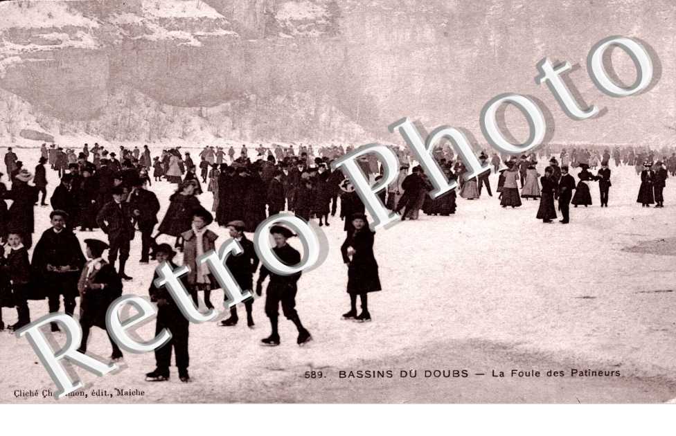 Bassins du Doubs La foule des patineurs
