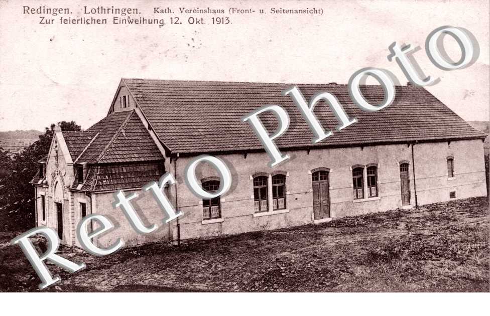 Kath. Vereinshaus Zur Feierlichen Einweihung 12 octobre 1913
