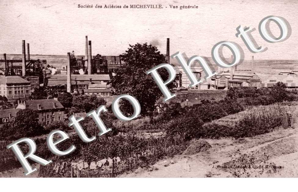 SOCIETE DES ACIERIES DE MICHEVILLE  VUE GENERALE