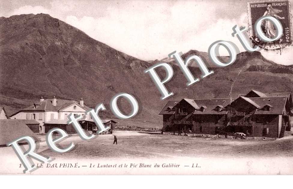 Le Lautaret et le Pic Blanc du Galibier