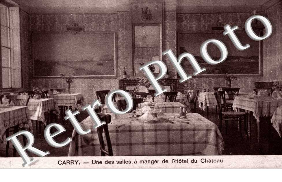 une des salles a manger de l4hotel du Chateau