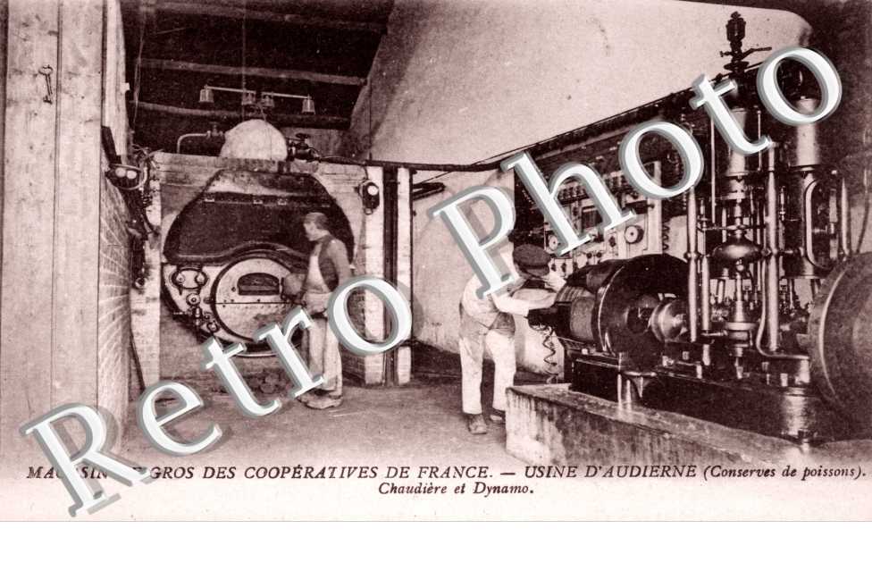 Magasin de gros des cooperatives de france Conserves de Poissons - Chaudiere et Dynamo