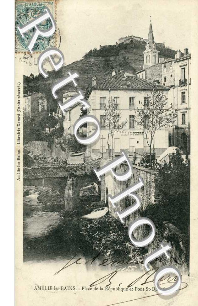place de la Republique et Pont Saint-Quentin