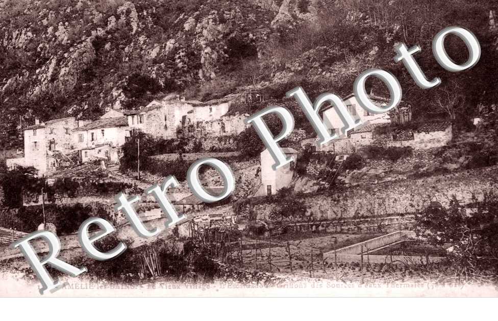 le Vieux Village, l&#039;Escaldadon, Griffons des Sources d&#039;Eaux Thermales