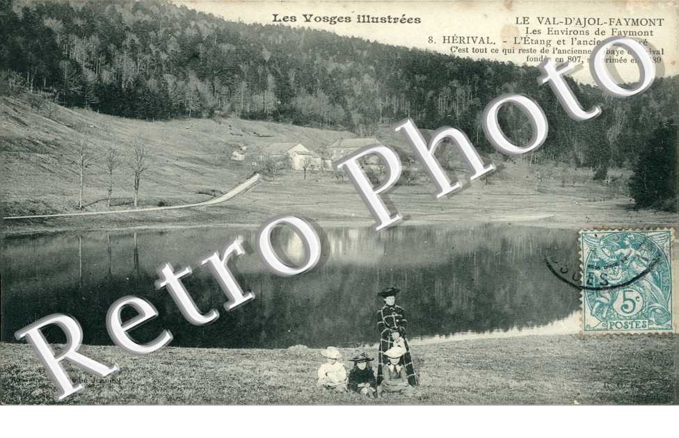 Faymont, Herival, l'Etang et l'ancien Prieure