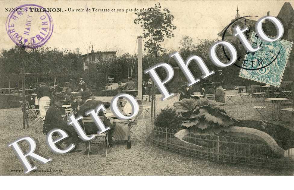 Trianon, un coin de Terrasse et son Pas de geant