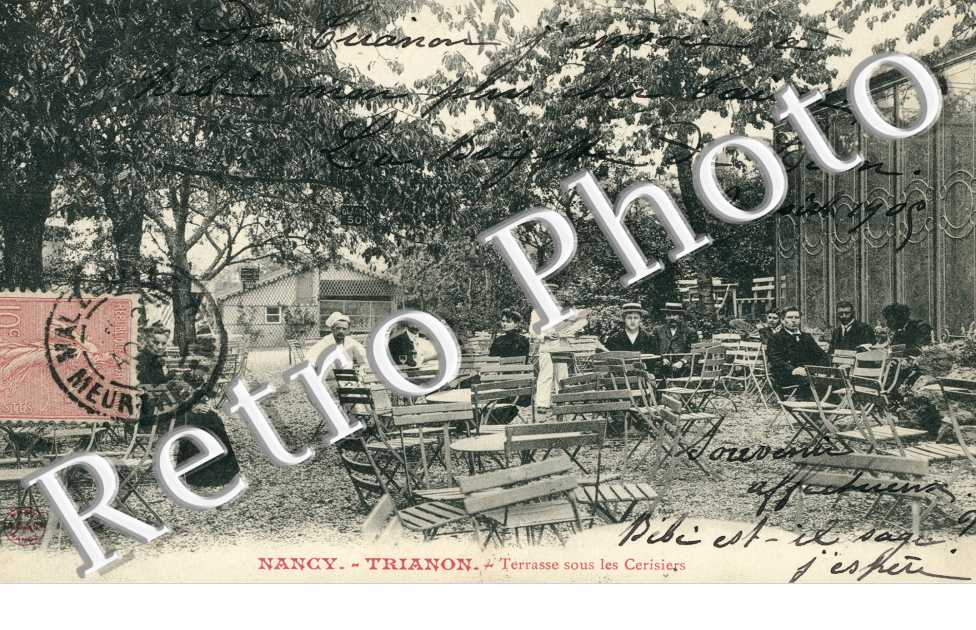 Trianon, Terrasse sous les Cerisiers