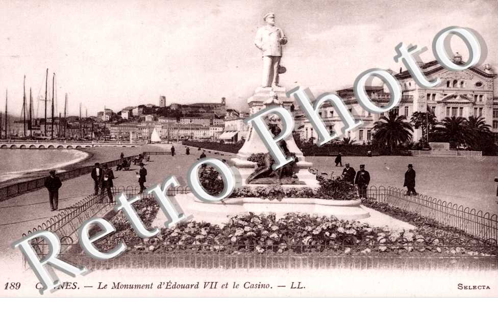 Le Monument d&#039;Edouard VII et le Casino