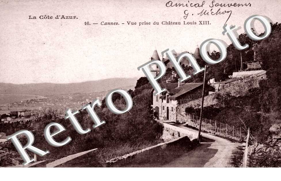 Vue prise du Chateau Louis XIII