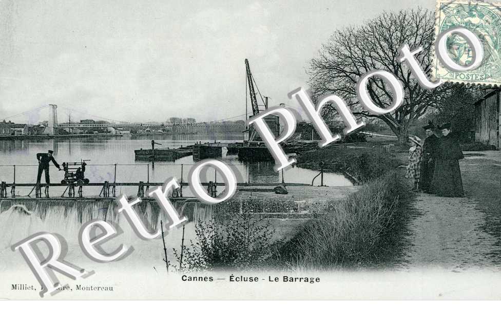 Ecluse, le Barrage