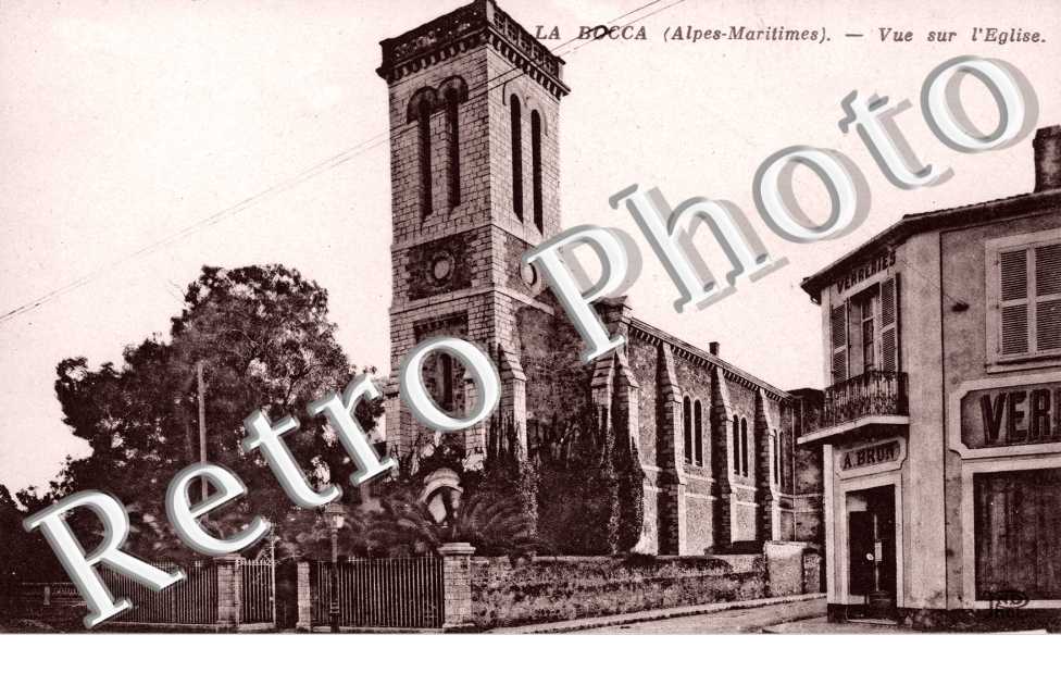 La Bocca, vue sur l'Eglise