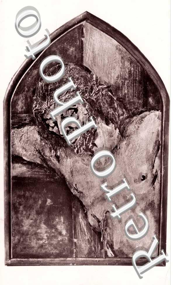 Une peinture du Christ en croix