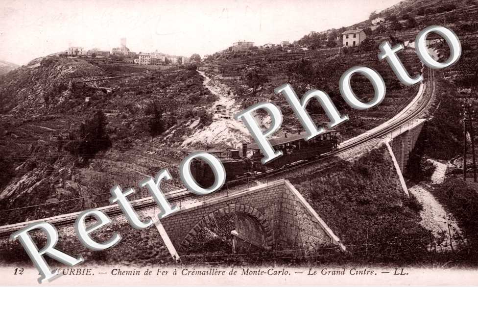 Chemin de fer a Cremaillere de Monte-carlo - Le Grand-cintre