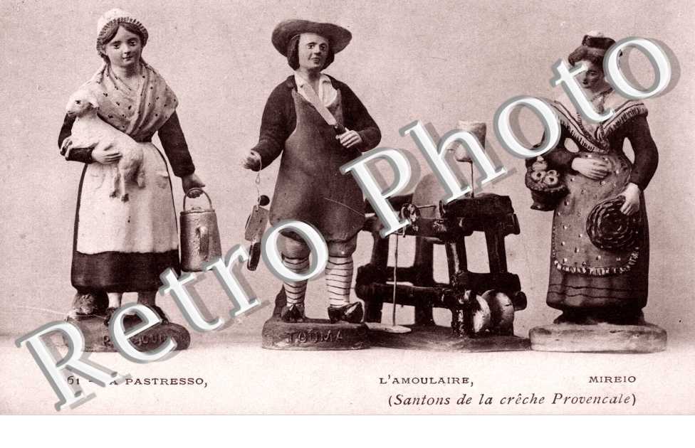 Santons de la creche