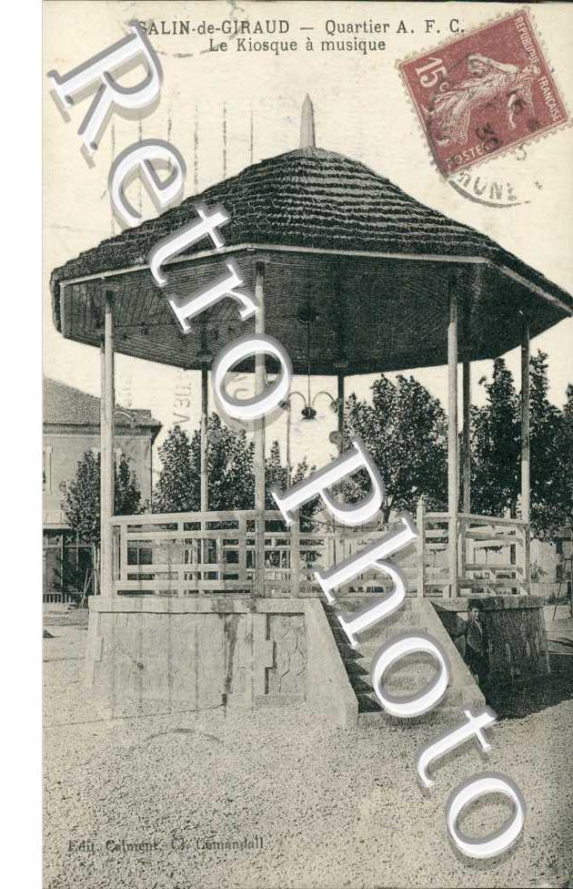 Salin de Giraud, Quartier AFC, le Kiosque a Musique