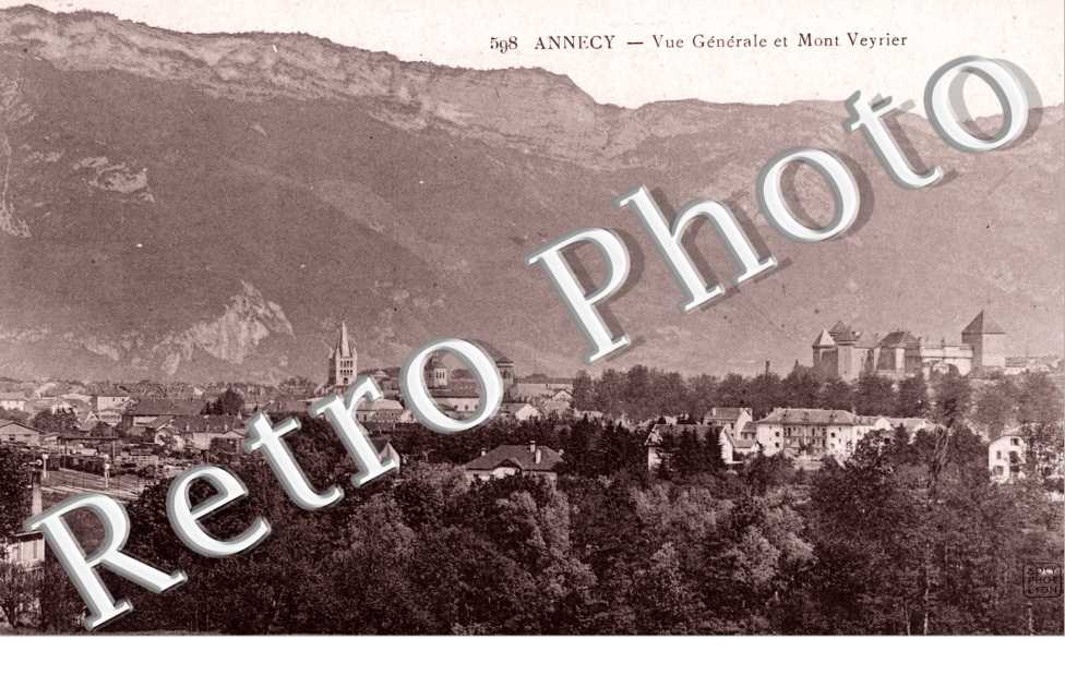Vue generale et Mont Veyrier