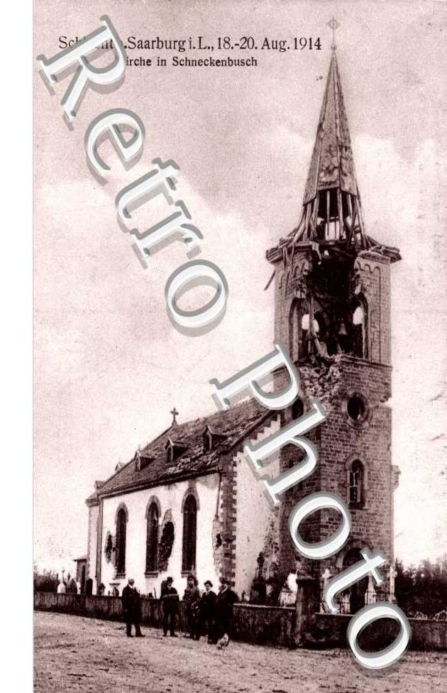 l&#039;lise - ruines 1914
