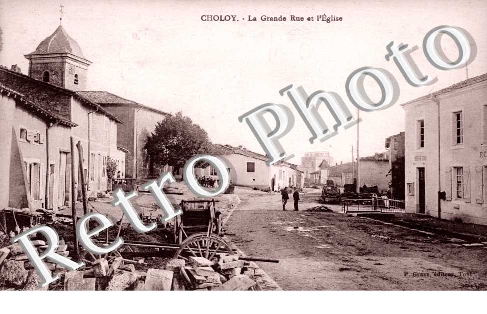 Grande rue et l&#039;eglise