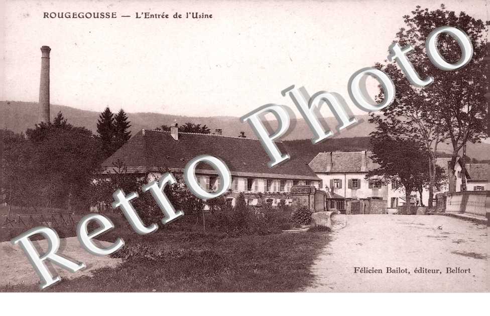 Rougegousse, L&#039;Entrée de l&#039;Usine