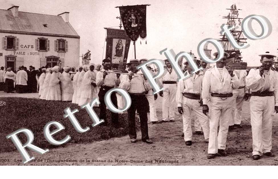 les Fetes de l&#039;Inauguration de la Statue de Notre-Dame des naufrages de la Pointe du Raz