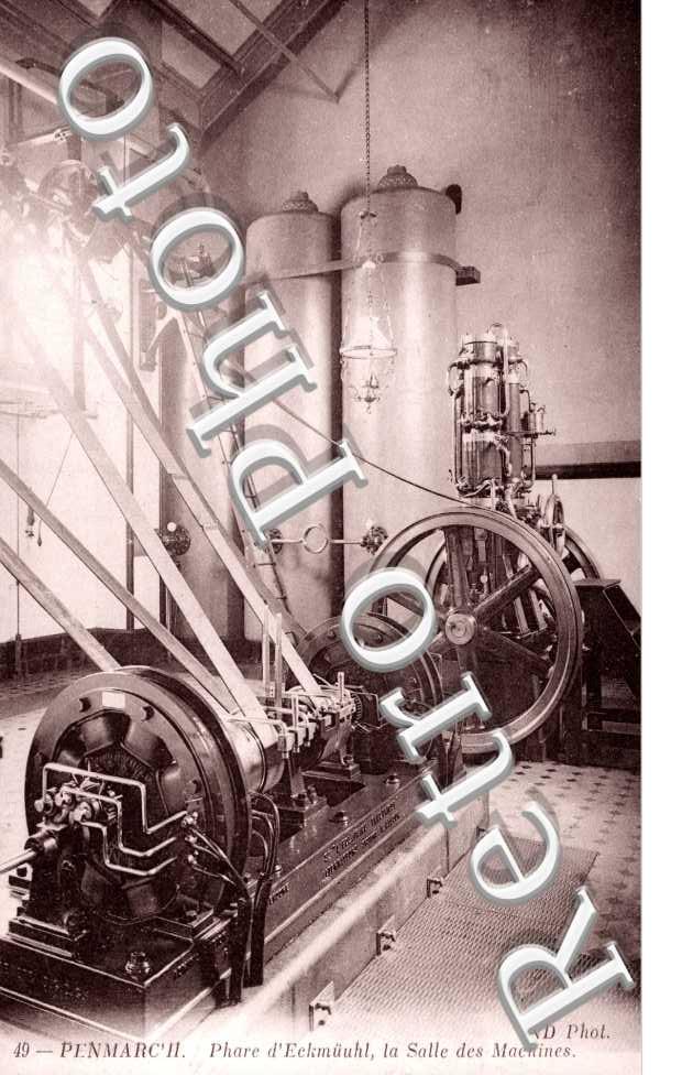 Phare d&#039;Eckmuhl, la Salle des Machines