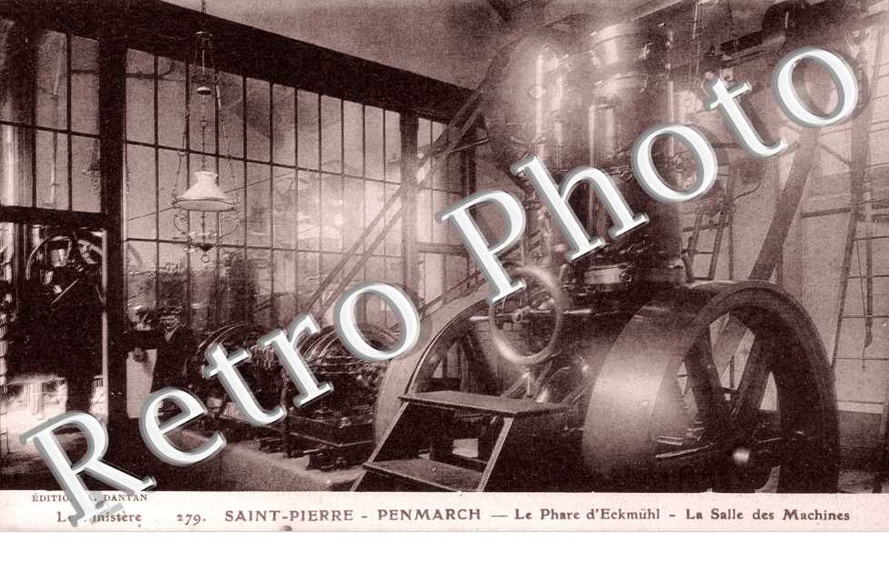 Saint Pierre, le Phare d&#039;Eckmulh, la Salle des Machines
