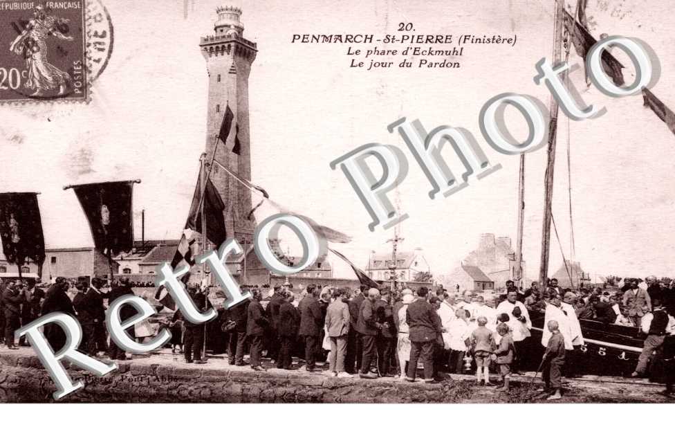 Saint Pierre, le phare d&#039;Eckmuhl, le jour du pardon