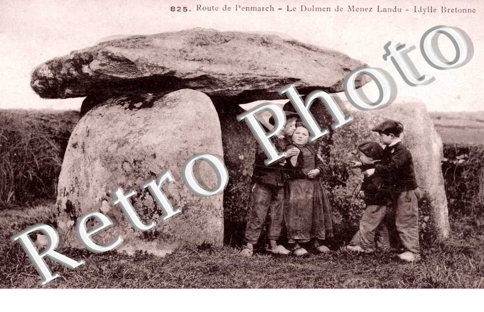 route de penmarch, le dolmen de menez landu