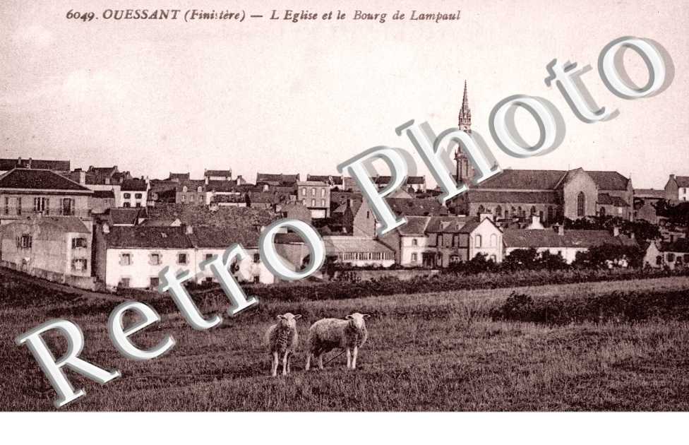 L&#039;Eglise et le Bourg de Lampaul