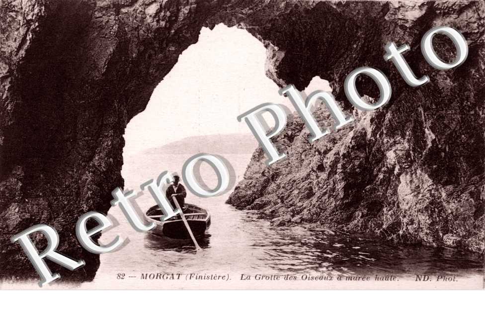 La grotte des Oiseaux a maree haute