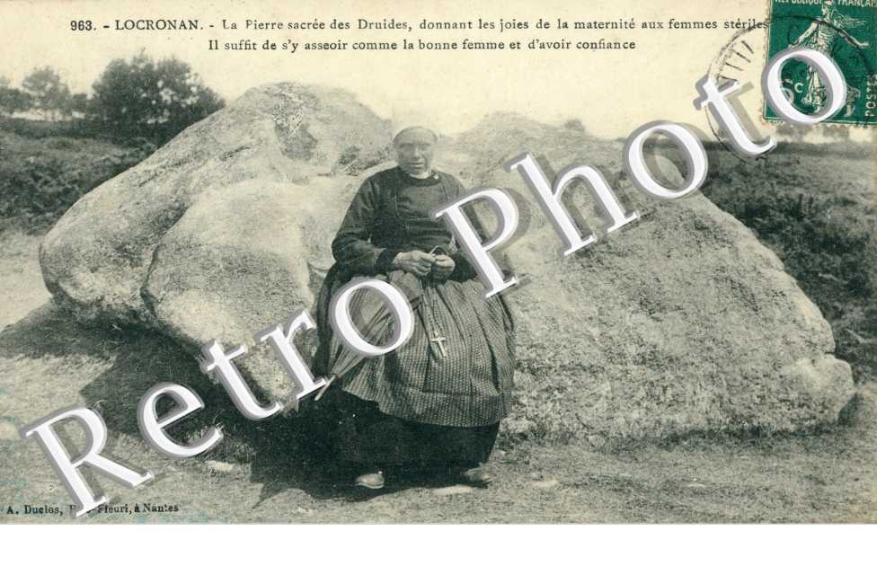 la pierre sacrée des Druides