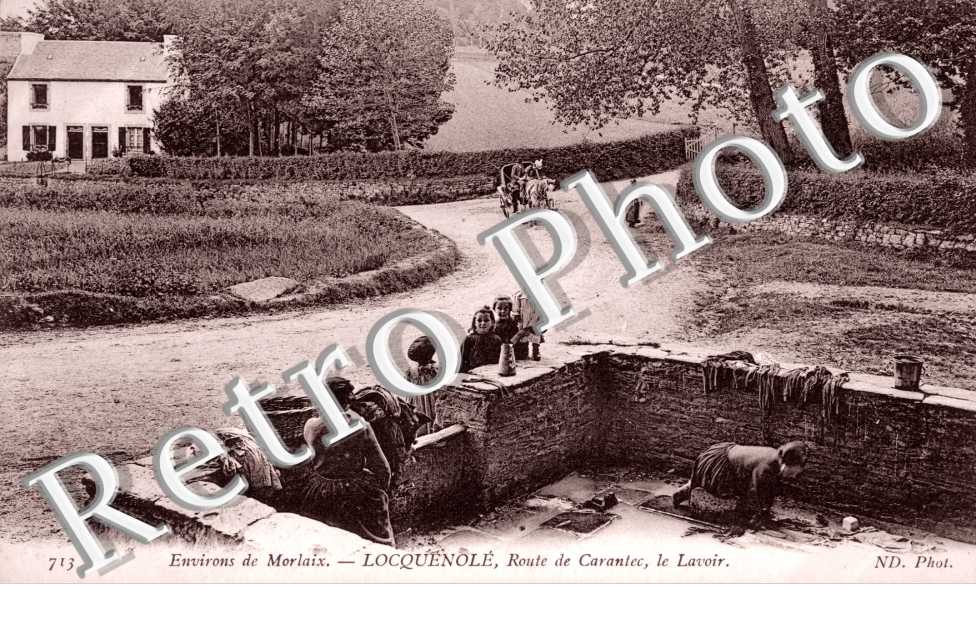 Route de Carantec, le Lavoir