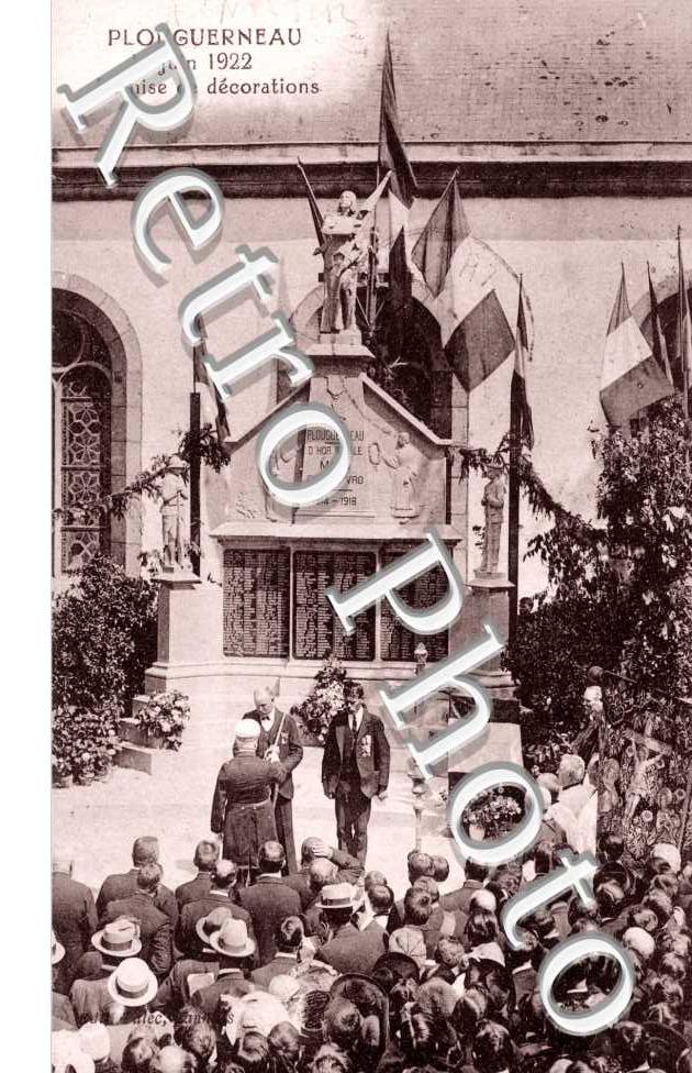 11 juin 1922, remise de decorations
