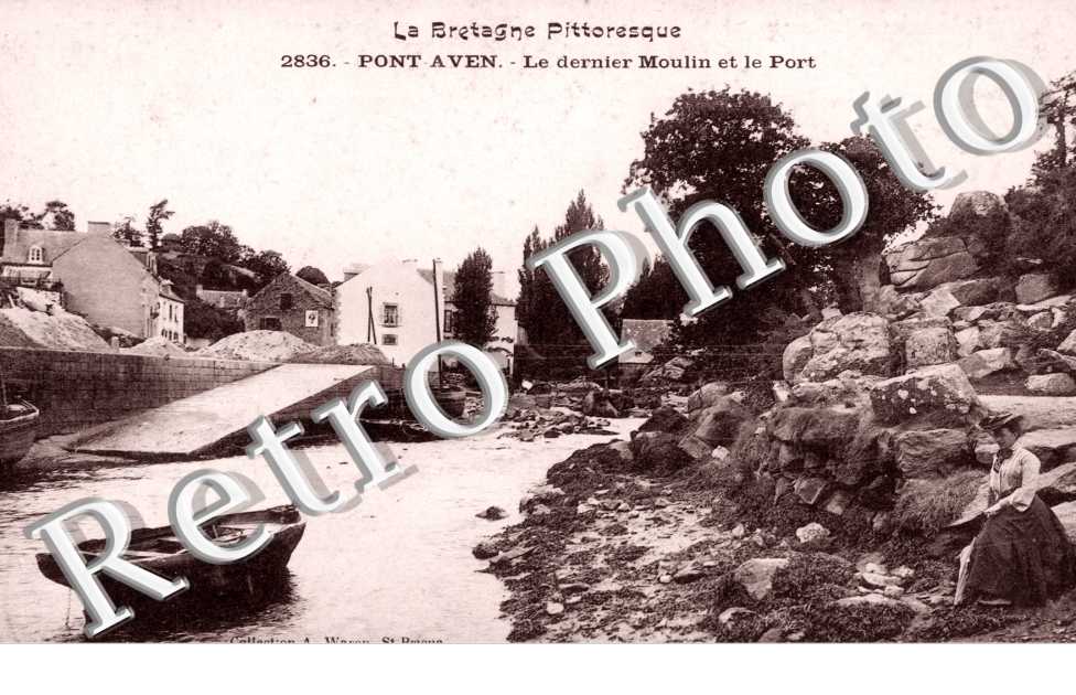 le dernier moulin et le port