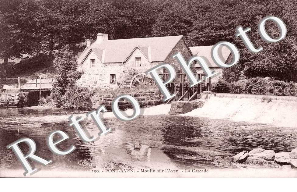 Moulin sur l'Aven, la Cascade