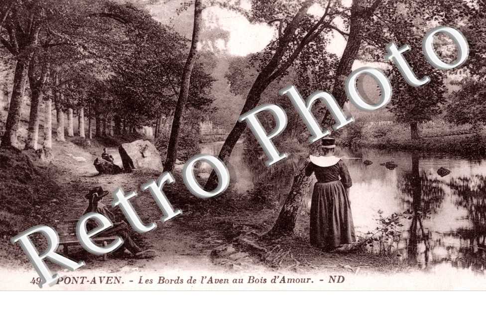 Bords de l'Aven au Bois d'Amour