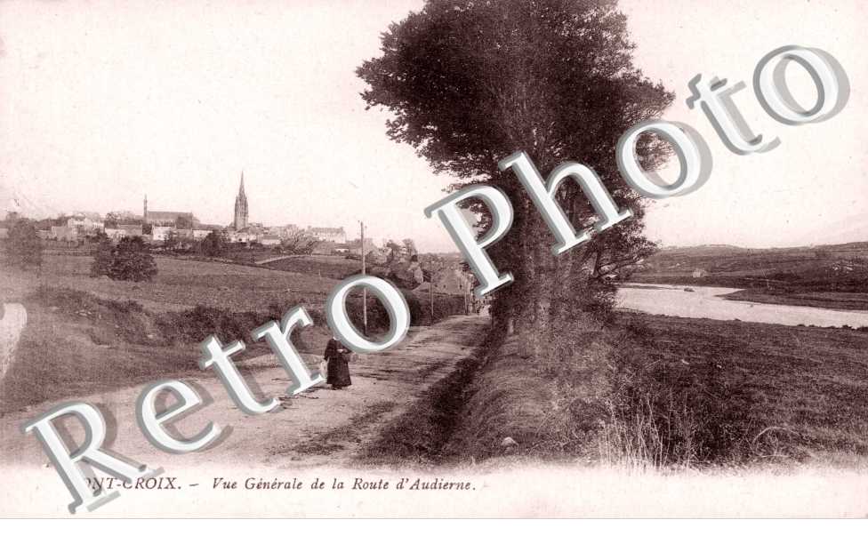 Vue Generale de la Route d'Audierne