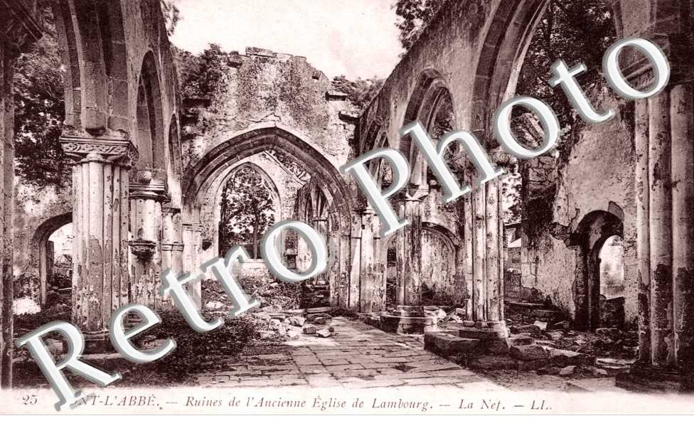 RUines de l&#039;Ancienne Eglise de Lambourg