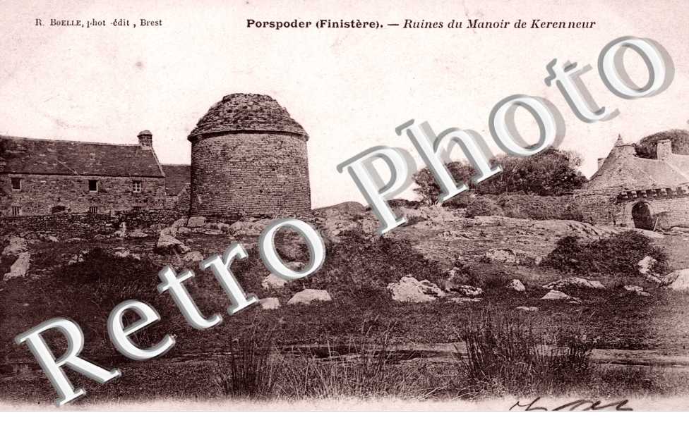 ruines du manoir de Keren neur