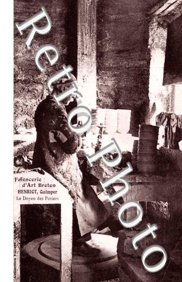 Faiencerie d&#039;art breton - Henriot - doyen des potiers