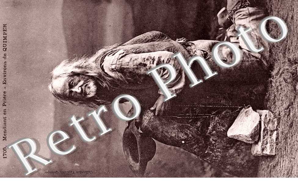 Mendiant en priere