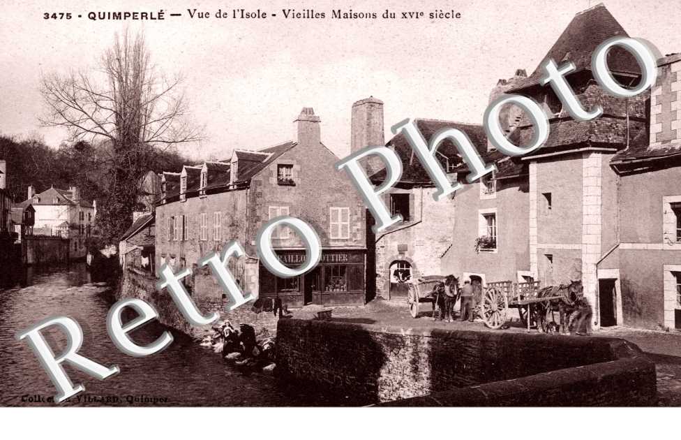 Vue de l&#039;Isole, Vieilles Maisons du XVIeme siecle