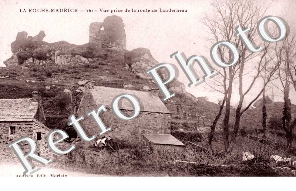 vue prise de la route de Landerneau