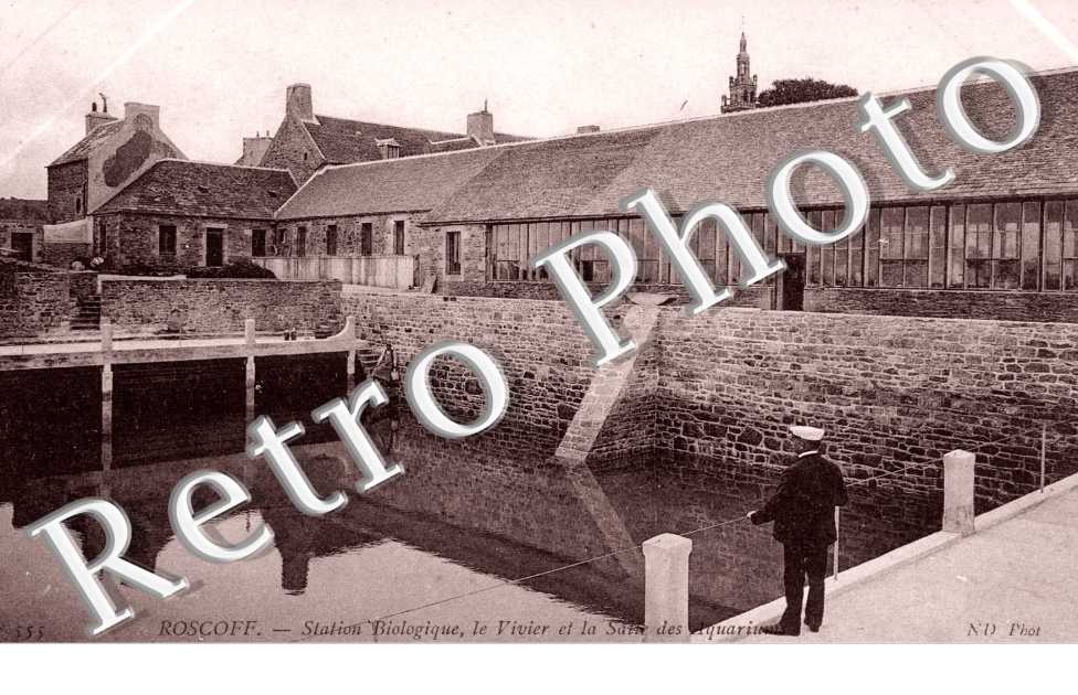 Station Biologique, le Vivier et la Salle des Aquariums