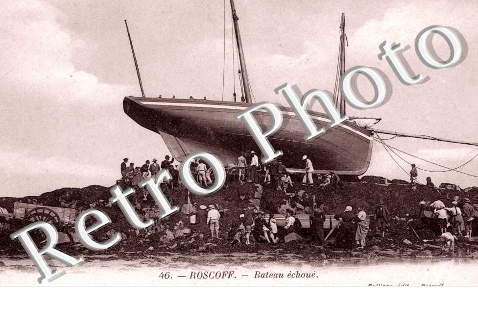 Bateau echoue