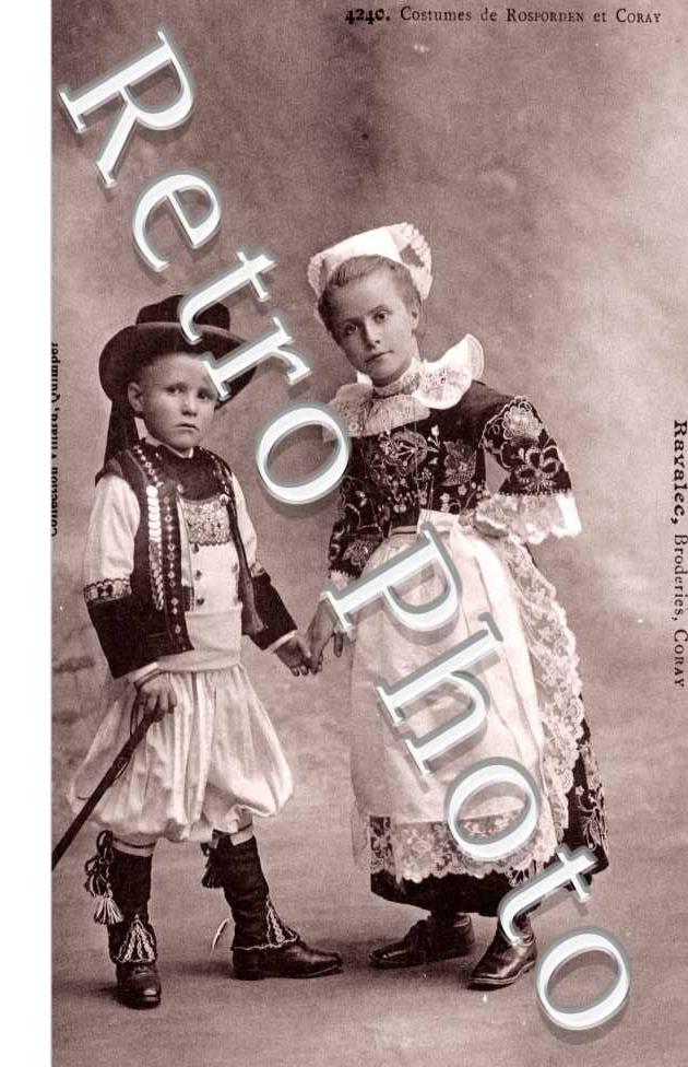 Costumes de Rosporden et Coray