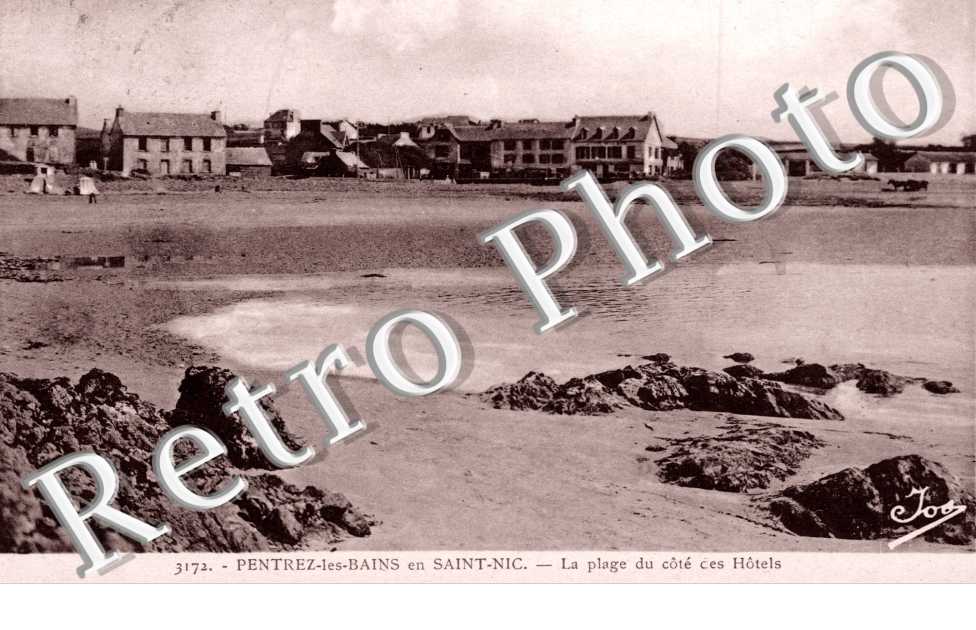 Pentrez-les-Bains en Saint-Nic la Plage du cote des Hotels