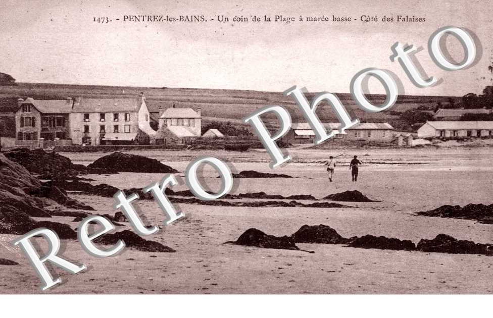 Pentrez les Bains, Plage a maree basse