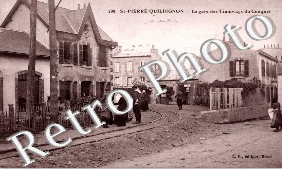 La gare des tramways du Conquet
